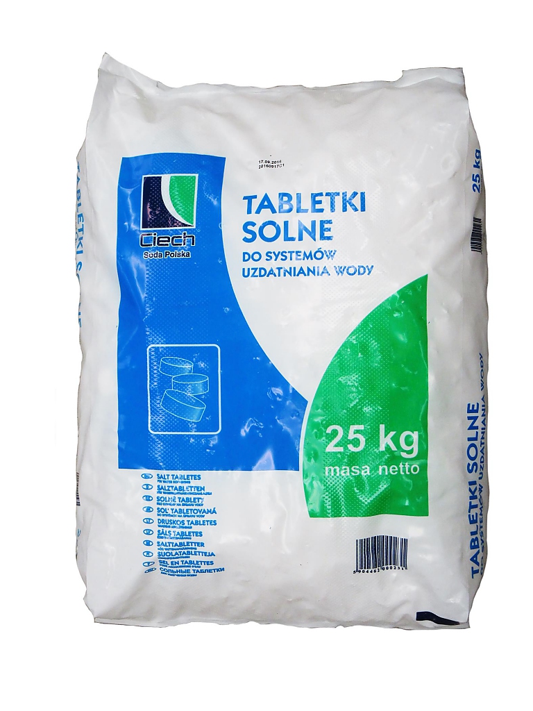 SŮL TABLETOVÁ 25kg pytel