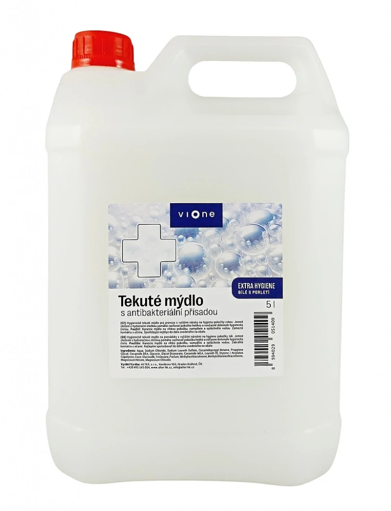 🧴 VIONE TM EXTRA HYGIENE – tekuté mýdlo s antibakteriální přísadou