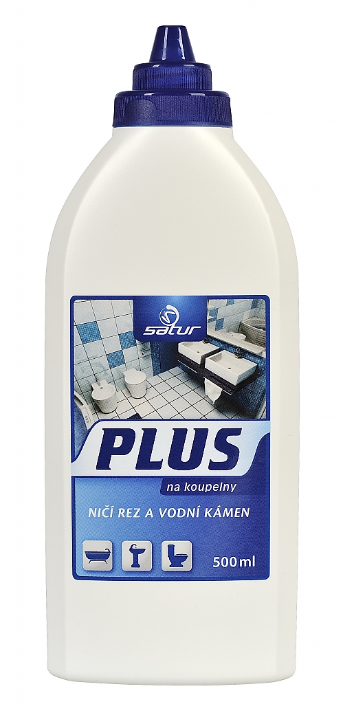 SATUR PLUS koupelny, rez a vodní kámen