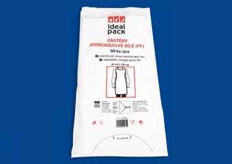 ZÁSTĚRY JEDNORÁZOVÉ BÍLÉ