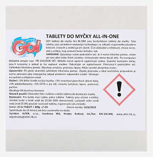 GO! TABLETY DO MYČKY 5v1