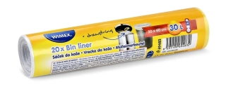 SÁČKY DO KOŠE 50x60cm zatahovací 20ks role