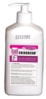 CHIRODERM tek. mýdlo s antibakt.přísadou