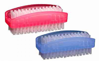 KARTÁČEK NA RUCE oboustranný plastový