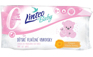 LINTEO BABY dětské vlhčené ubrousky