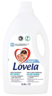 LOVELA gel na praní na bílé prádlo 2,9l, 32PD
