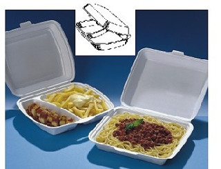 MENU BOX 2-dílný BÍLÝ 