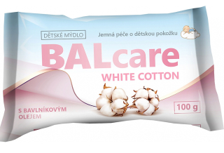 Mýdlo 100g dětské BALcare Kids White Cotton