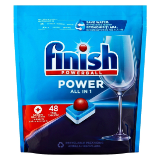 FINISH POWER ALL IN 1 tablety do myčky nádobí | 48ks