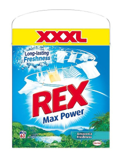 REX Amazonia Freshness BOX  prášek na praní 63PD
