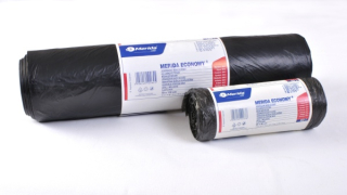 SÁČKY DO KOŠE 50x60cm 35L ČERNÉ W21 HDPE role 50ks