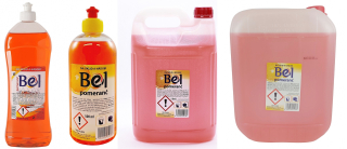 BEL POMERANČ na úklid a nádobí