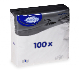 UBROUSKY 33x33cm BÍLÉ