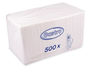 UBROUSKY 33x33cm GASTRO BÍLÉ