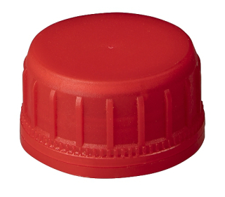 Uzávěr na kanystr ČERVENÝ 38/23