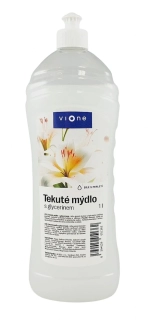 🧴 VIONE TEKUTÉ MÝDLO bílé BALZÁM s perletí
