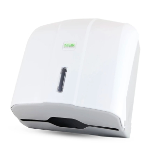 Zásobník na pap.ručníky Z-Z KYTIČKA bílý plastový