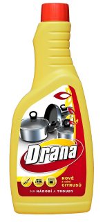 DRANA 500ml na nádobí a trouby s vůní citrusů